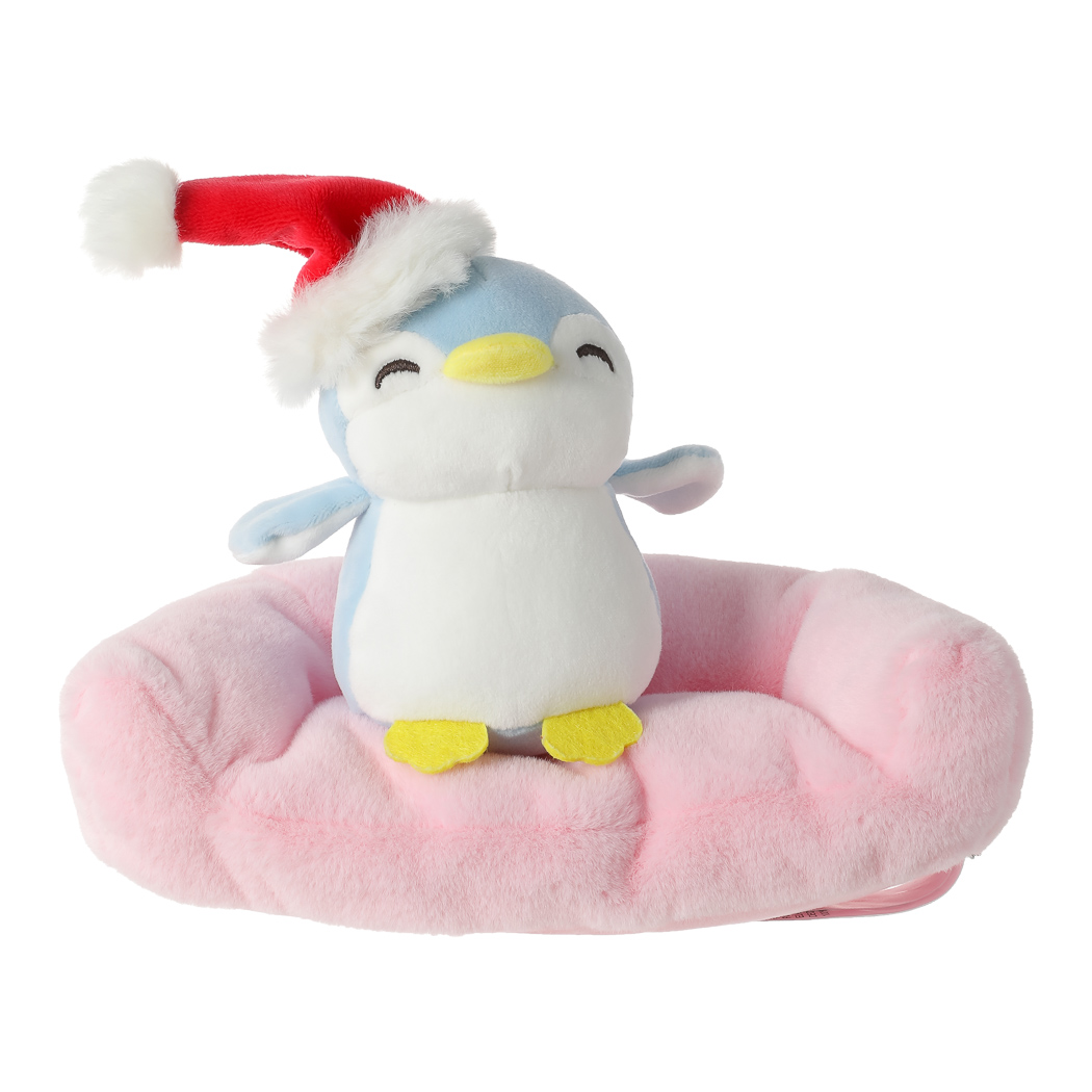 Pehme mänguasi Christmas Penguin diivanil, 22cm