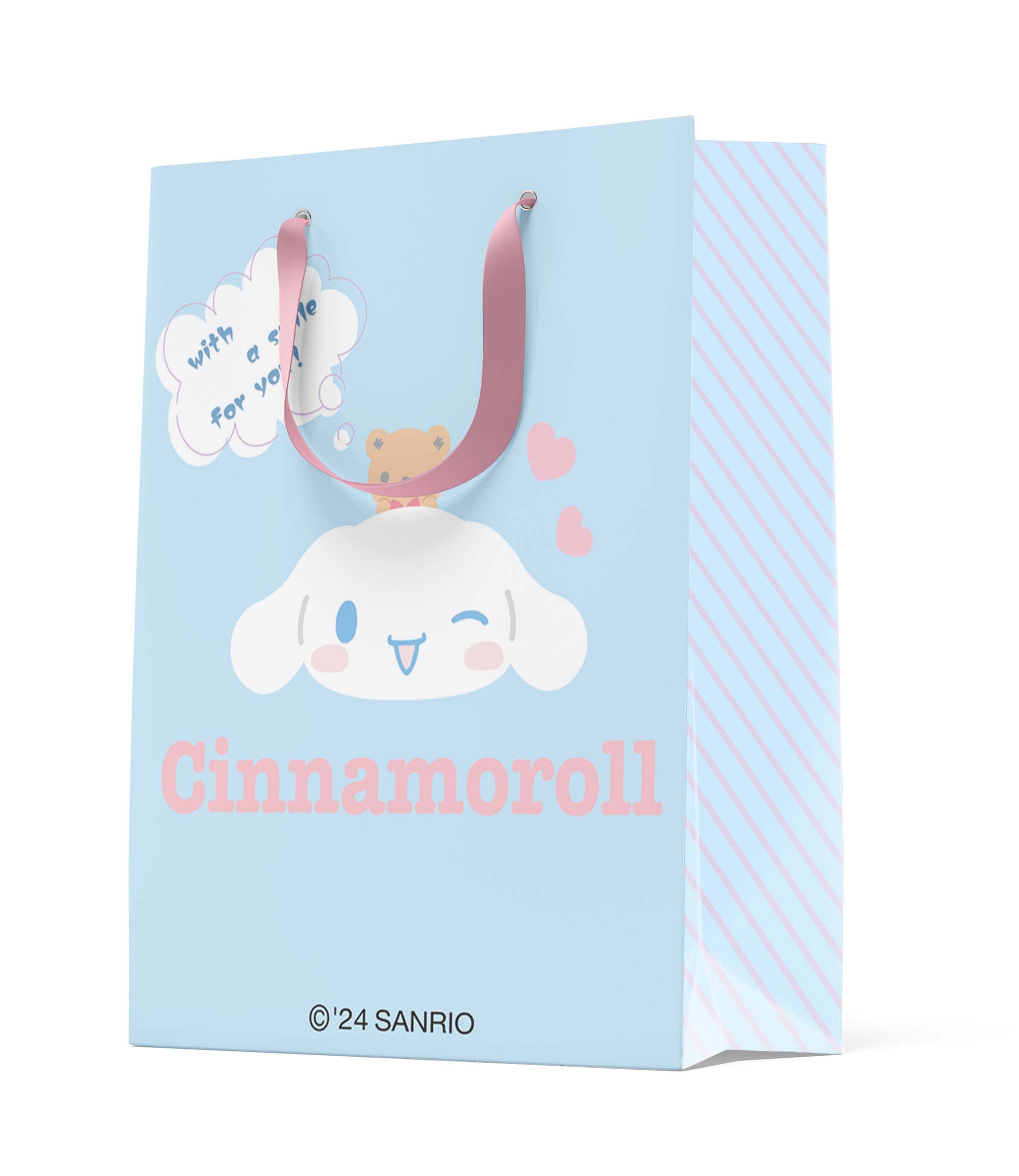 Kinkekott suur Sanrio, Cinnamoroll (sinine)