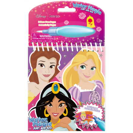 Märkmik veevärvimispiltidega (Disney Princess)