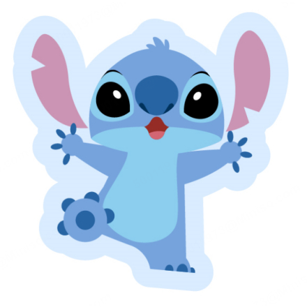 Vannipomm puhastav Stitch Lilo ja Stitch
