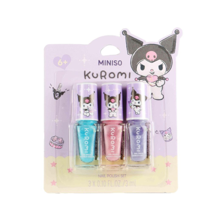 Küünelakid läikivad 3 tk Kuromi