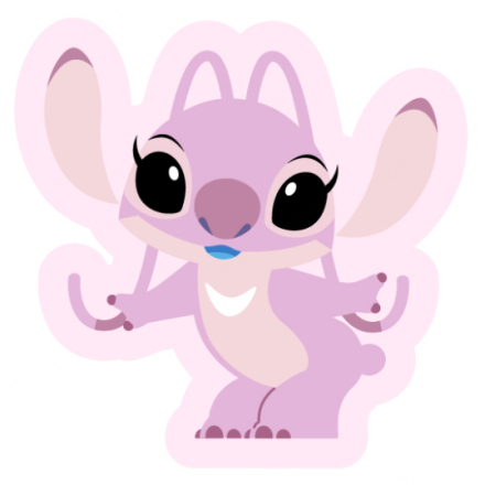 Vannipomm puhastav Angel Lilo ja Stitch