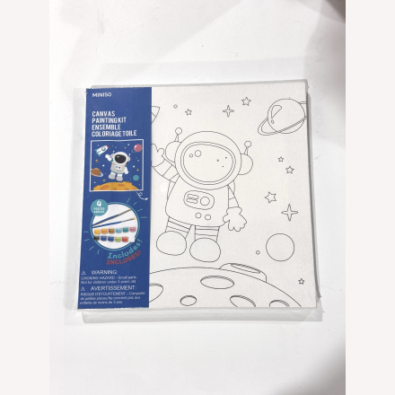 Värvimispilt raamiga astronaut