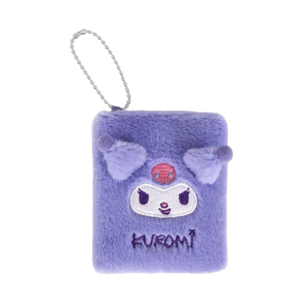 Märkmik plüüsripatsiga 64 lehte Kuromi