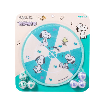 Noolemäng takjapallidega 6 palli Snoopy