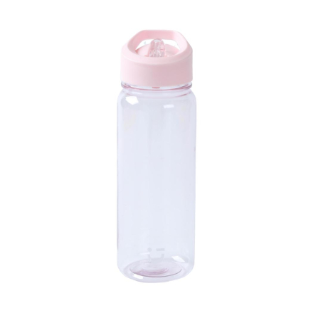 Joogipudel spordiks kõrrega 600 ml roosa